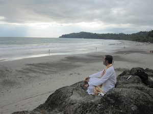 Baba Meditating on rock 1 sm So you want me to speak at your event?